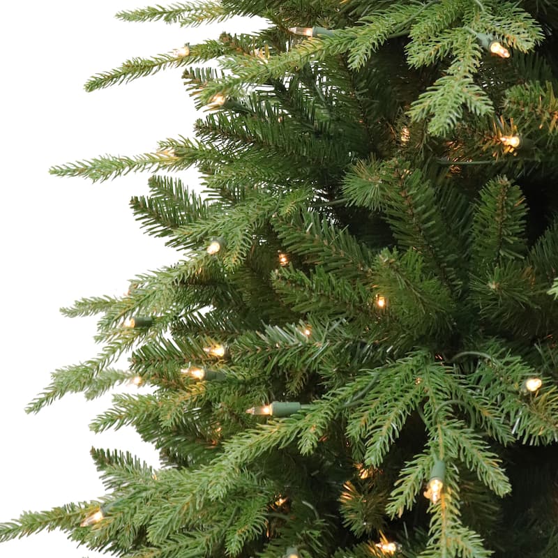 Puleo International 7.5 ft. Pre-lit Galveston Fir Artificial Christmas Tree