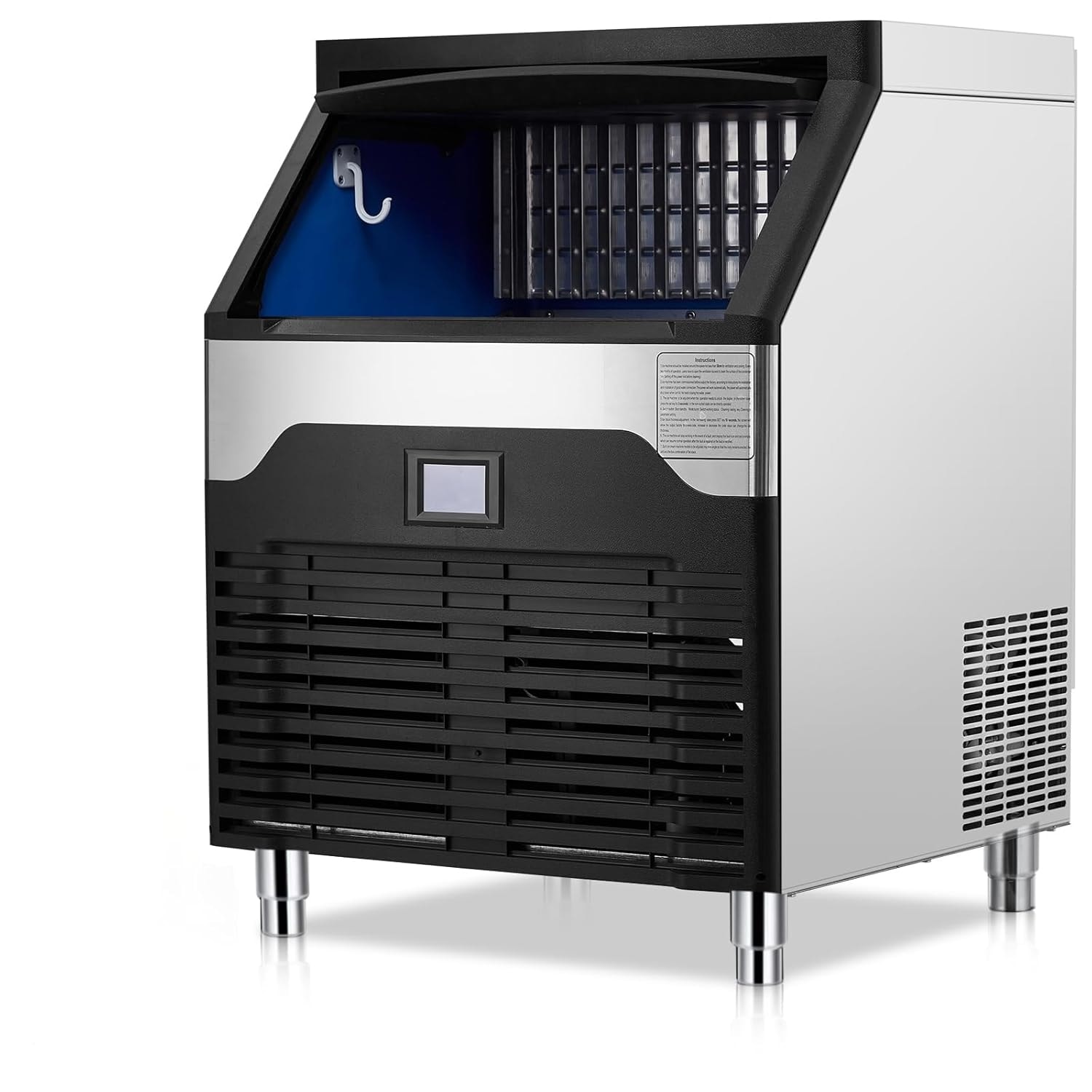 Commercial Display Refrigerator, Countertop Pastry Display Case with LED Lighting