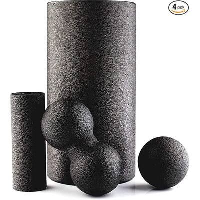4pcs High-Density Round Foam Roller For Exercise Set