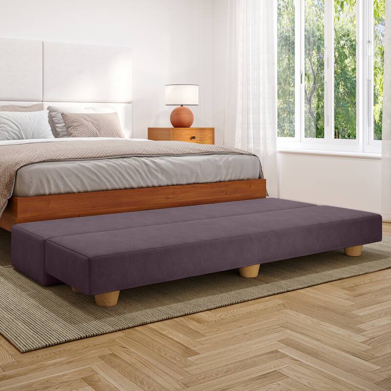 Jaxx Camden Convertible Bed Bench / Fold-Out Twin Guest Bed
