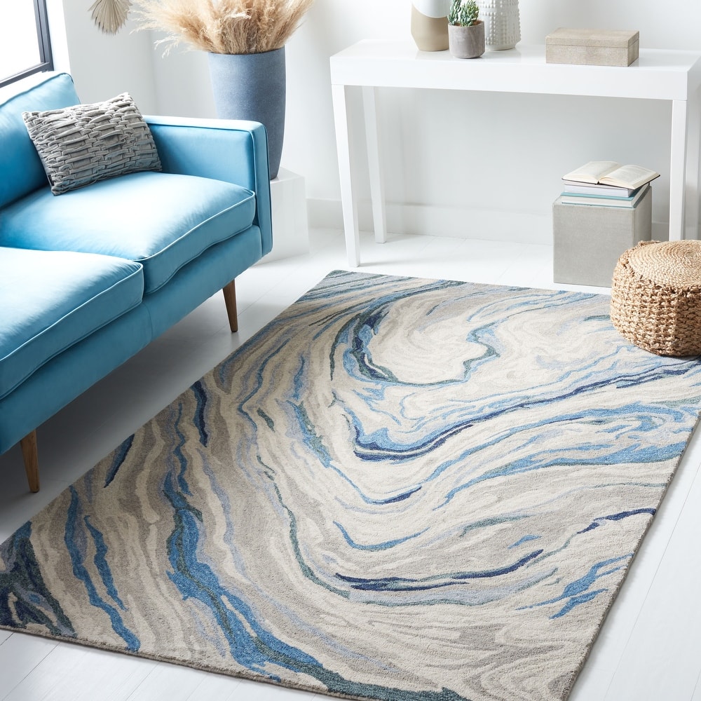 SAFAVIEH Handmade Soho Brittanie Modern Wool Rug