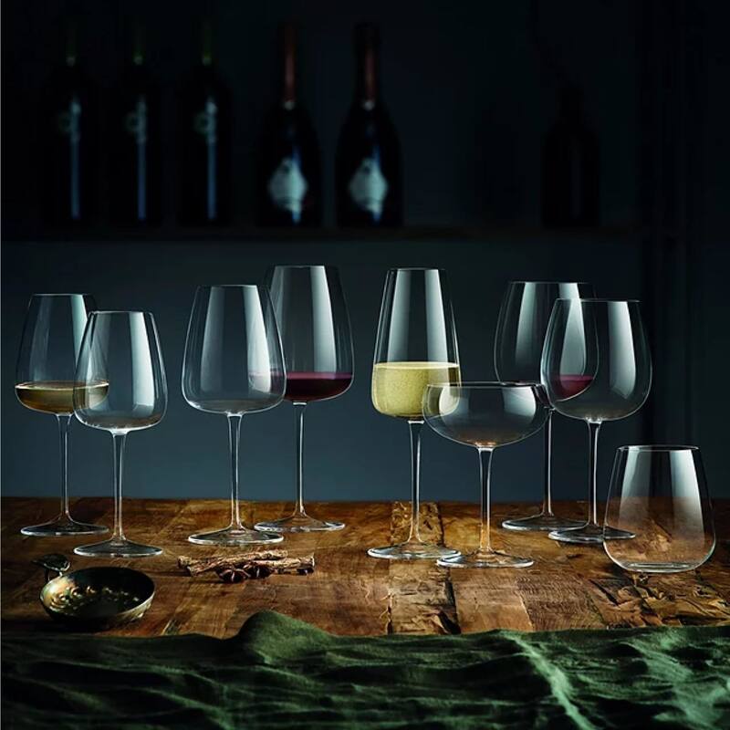 Luigi Bormioli Set of 4 Talismano Chardonnay Grand Cru White Wine Glasses - 18.5 oz.