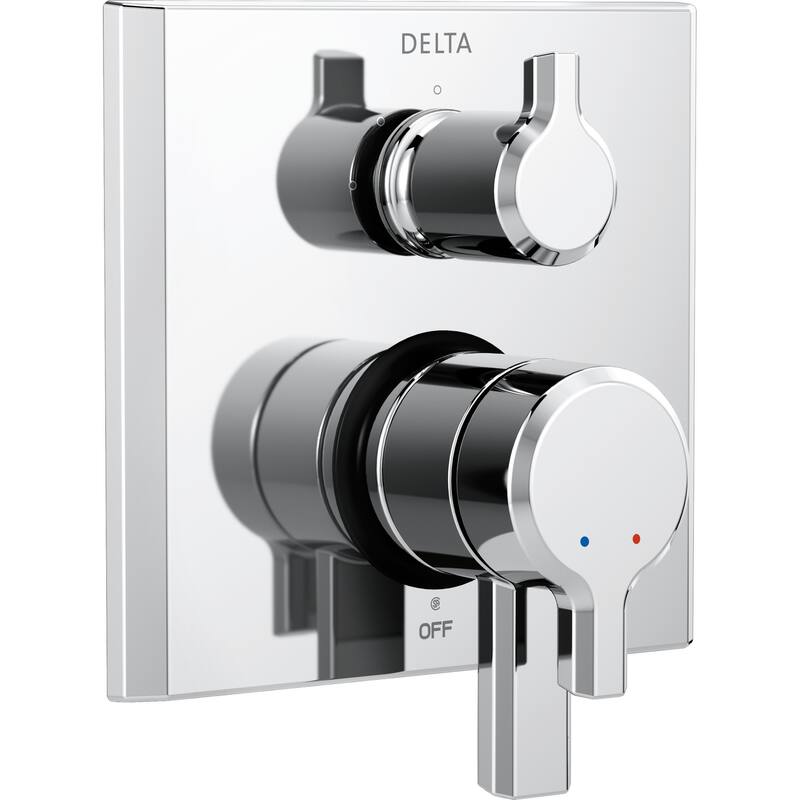 Delta Pivotal Pressure Balanced Valve Trim with Integrated Volume