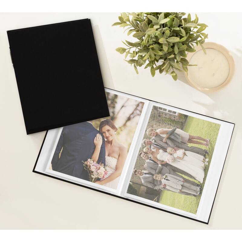 DesignOvation Cydney Set of 4 Fabric Photo Albums