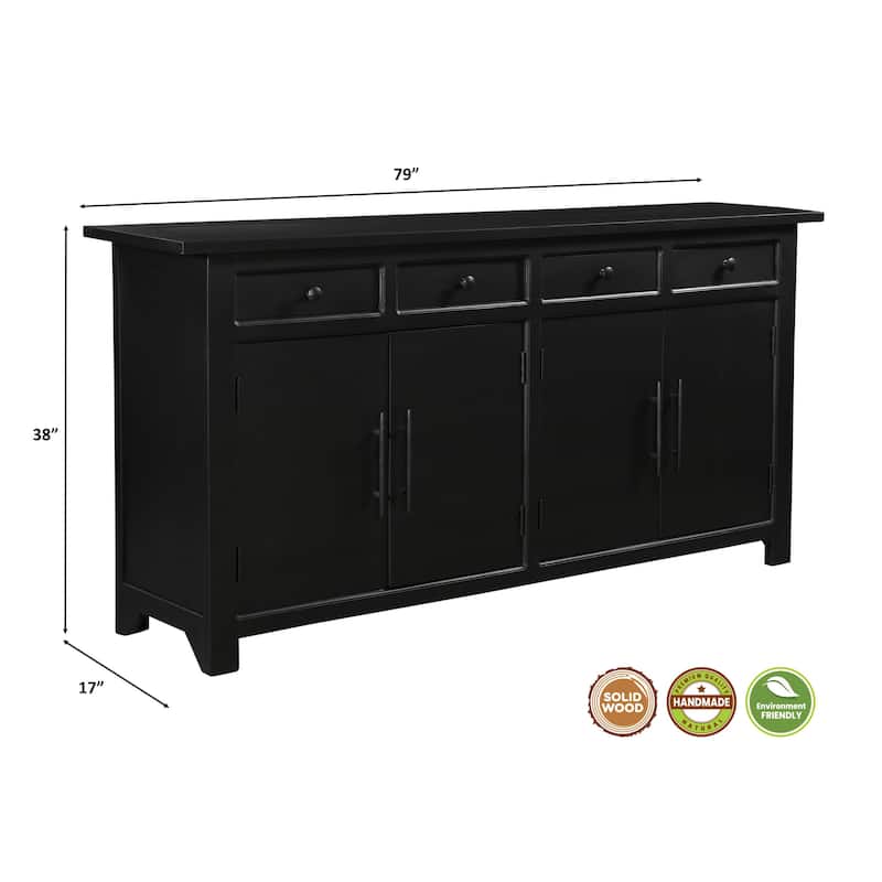 Clara 4-drawer 4-door Sideboard