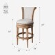 preview thumbnail 33 of 110, Maven Lane 31" Pullman Swivel Bar Height Kitchen Stool