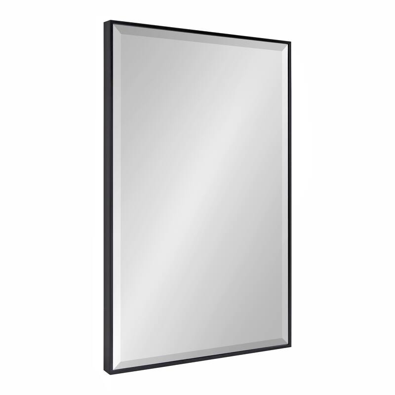 Rhodes Framed Decorative Wall Mirror - 24.75x36.75 - Black