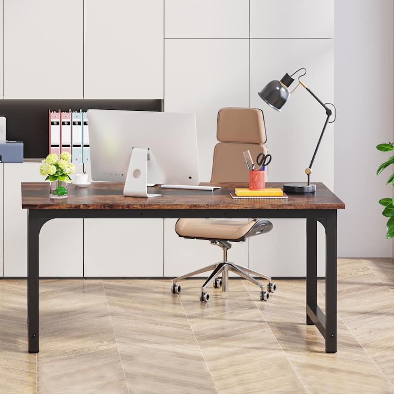 6FT Modern Conference Table for Office, Meeting Table for 4-6 - 63" L x 31.5" W x 29.13" H