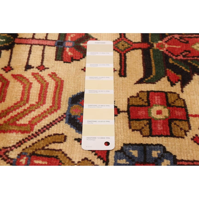 ECARPETGALLERY Hand-knotted Andelz Cream Wool Rug - 4'1 x 6'1