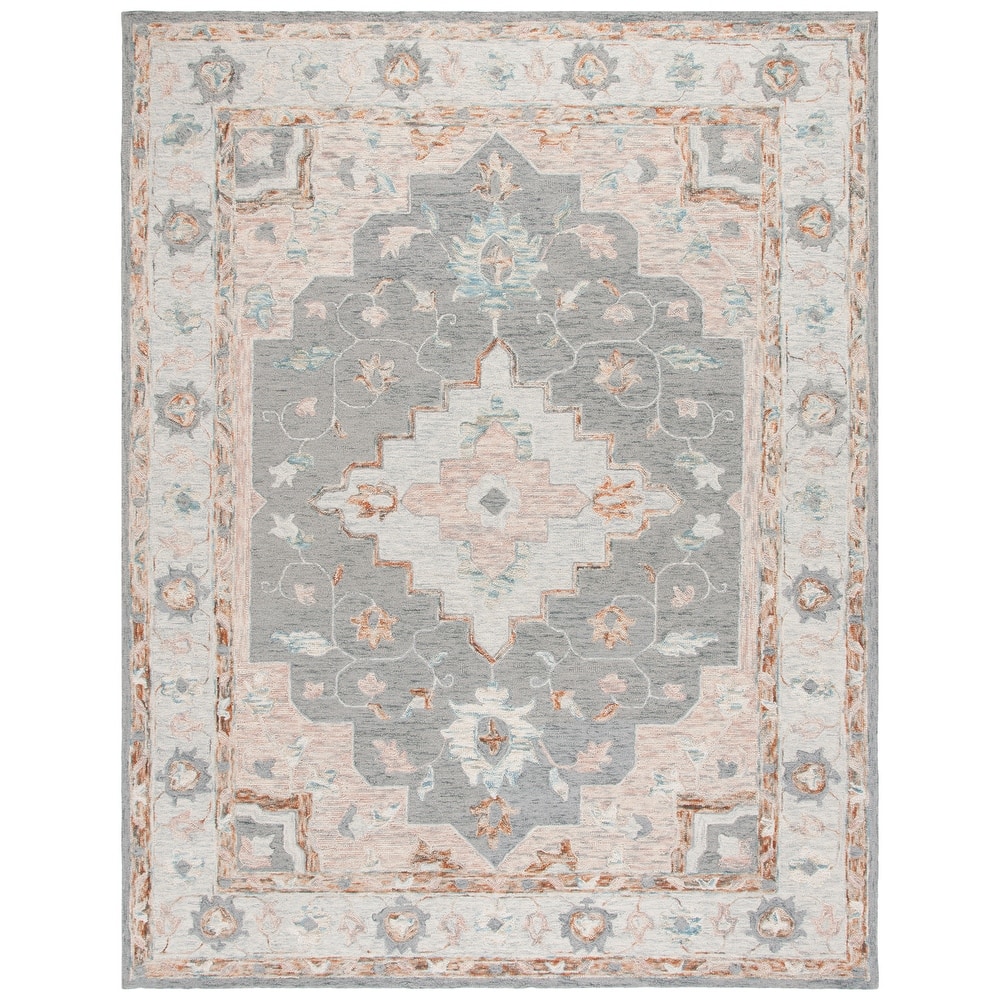 SAFAVIEH Handmade Anatolia Karolina Traditional Wool Rug