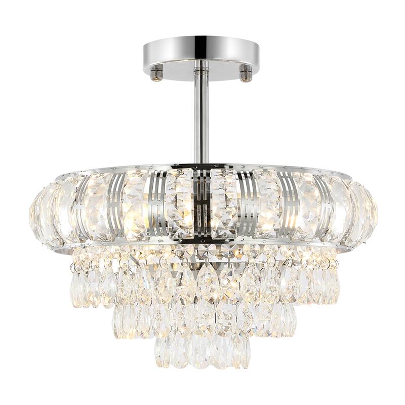 GetLedel 3-Light Empire Crystal Chandelier