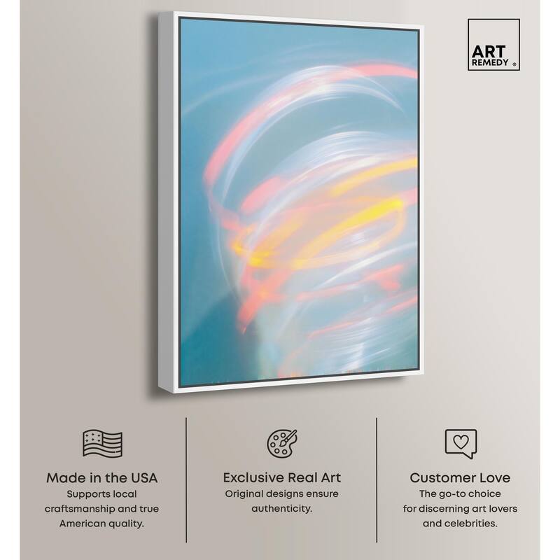 Swirling Light I Canvas by Art Remedy
