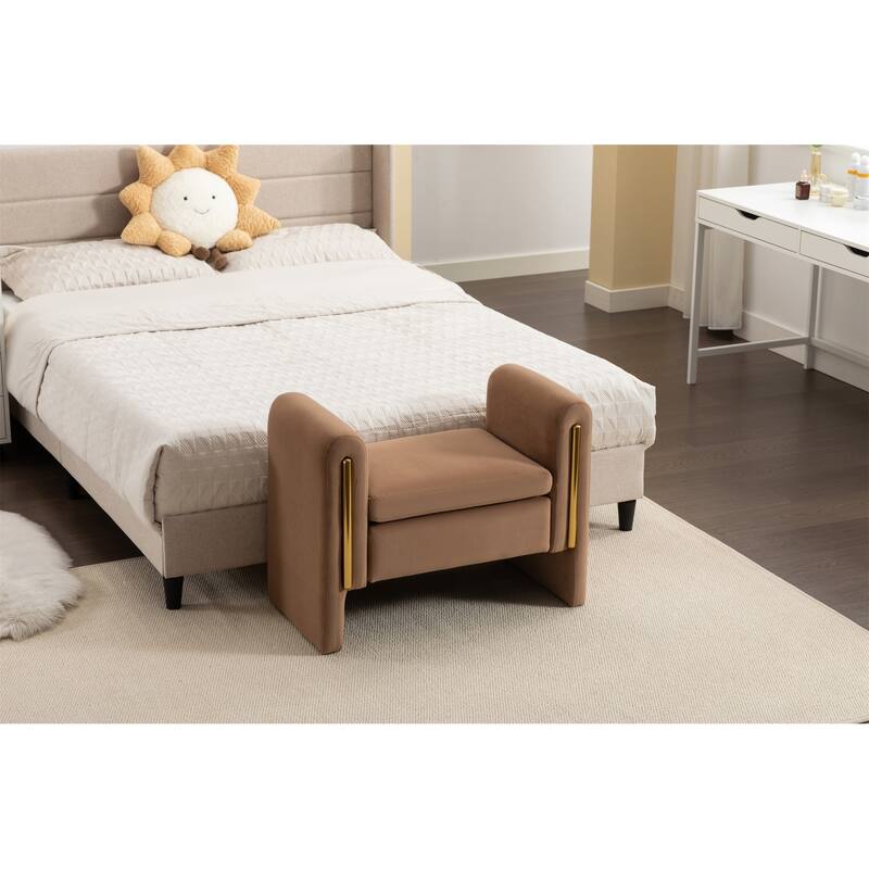 Fabric Single Bench
