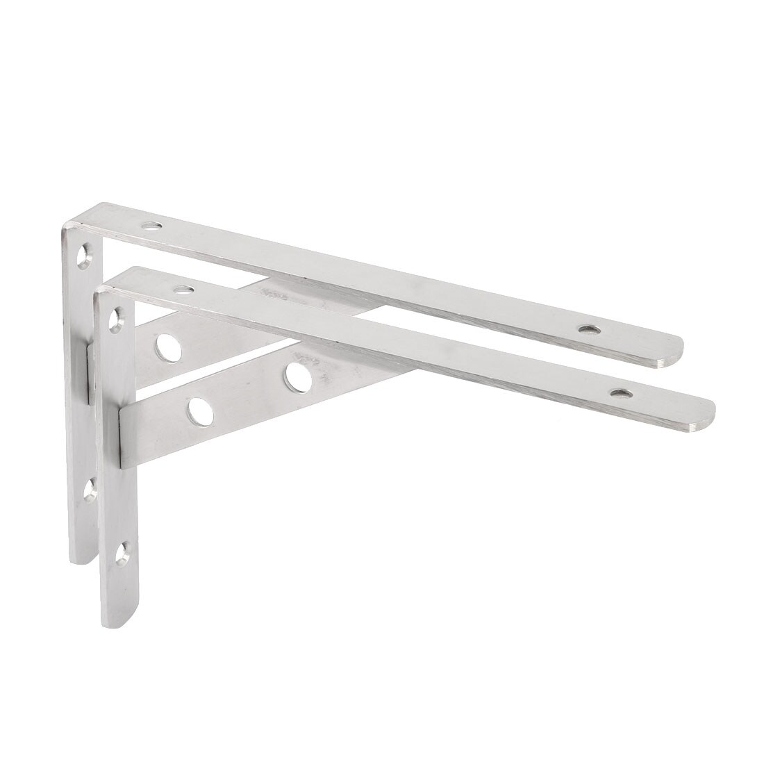Shop Metal L Shaped Hardware Wall Hanging Shelf Brackets Support Holder 200mm X 140mm 2 Pcs On Sale Overstock 28732944