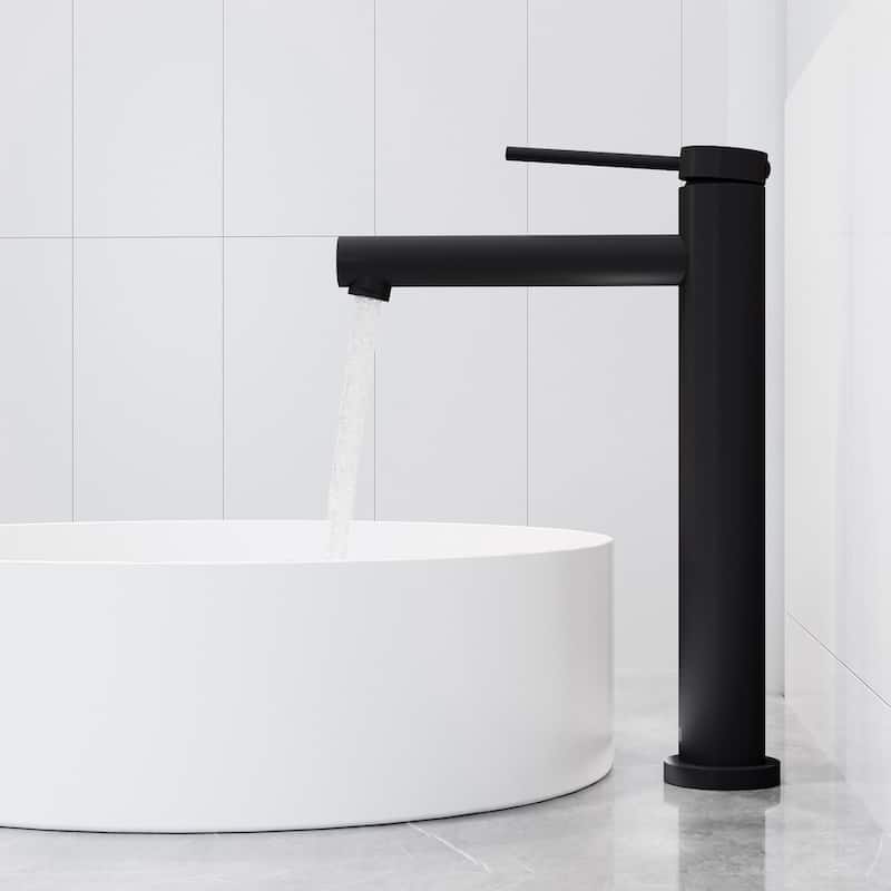 VIGO Jewel 11" H Single Handle Single Hole Vessel Bathroom Faucet