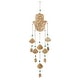 preview thumbnail 2 of 5, Brown Wood Eclectic Windchime 32 x 7 x 1