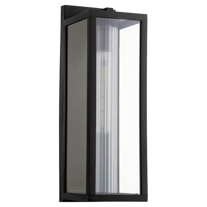 Quorum International Parks 19" Tall Outdoor Wall Sconce - Noir