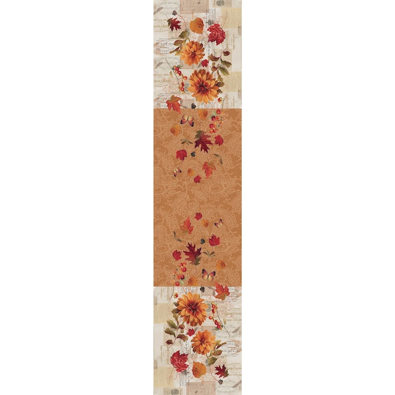 Laural Home Fall Foliage Table Runner - 13" x 72"