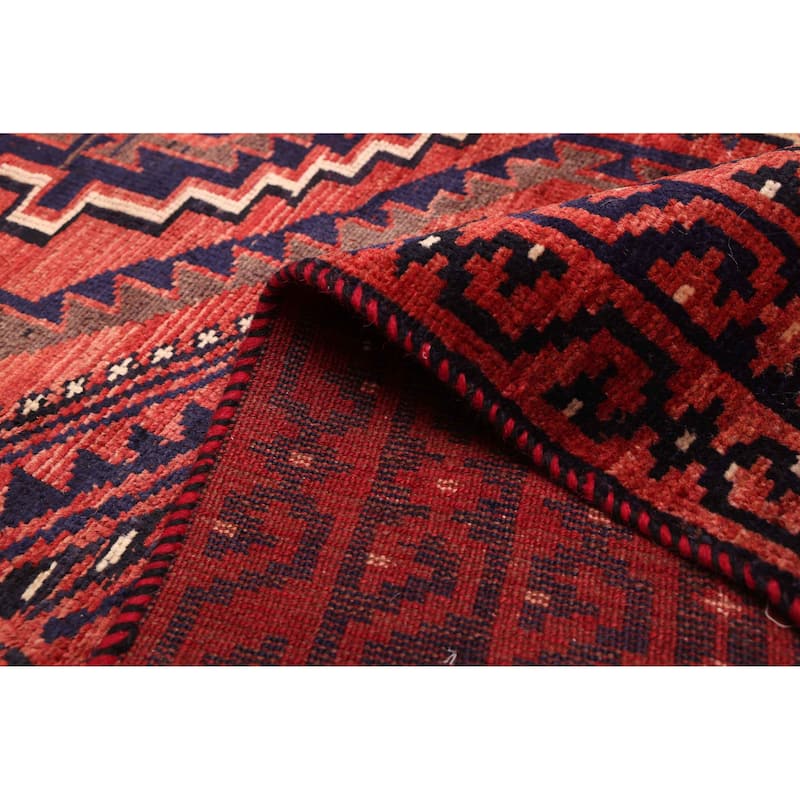 ECARPETGALLERY Hand-knotted Konya Anatolian Red Wool Rug - 5'5 x 8'6