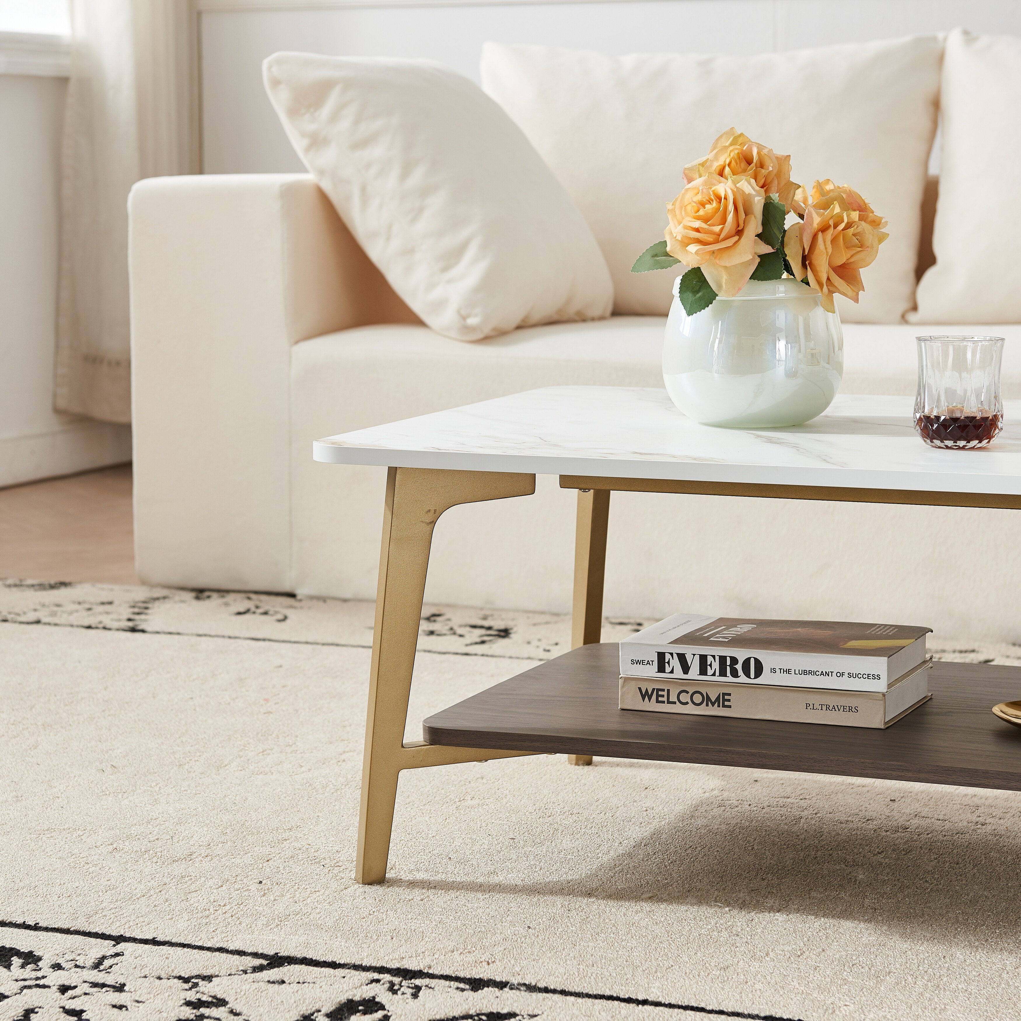 Modern Coffee Table Stylish Coffee Table Rectangular Center Table