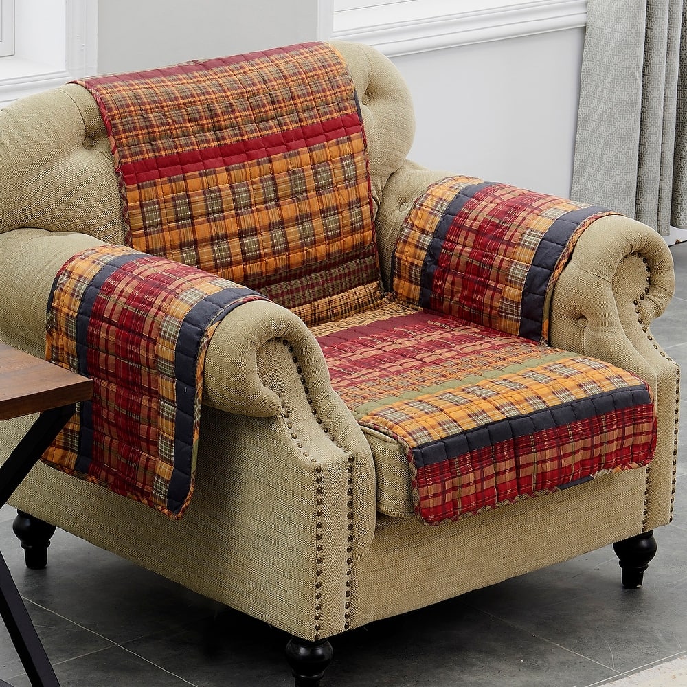Barefoot Bungalow Gold Rush Armchair Protector