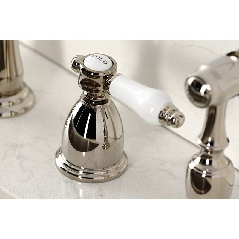 Kingston Brass Bel-Air 1.8 GPM Widespread Kitchen Faucet - Includes