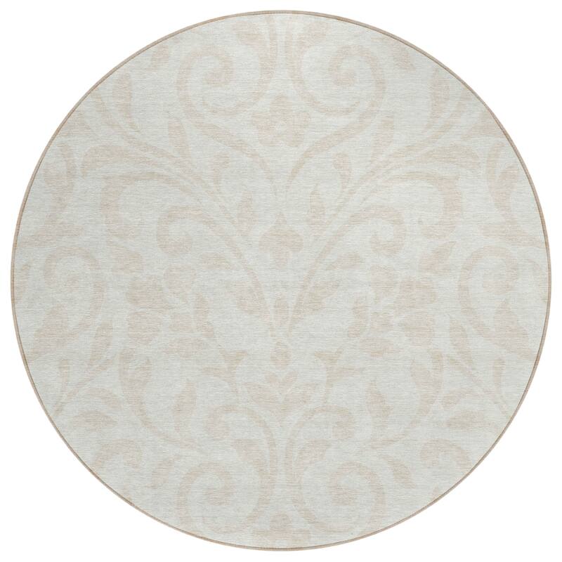 Machine Washable Indoor/ Outdoor Chantille Traditional Rug