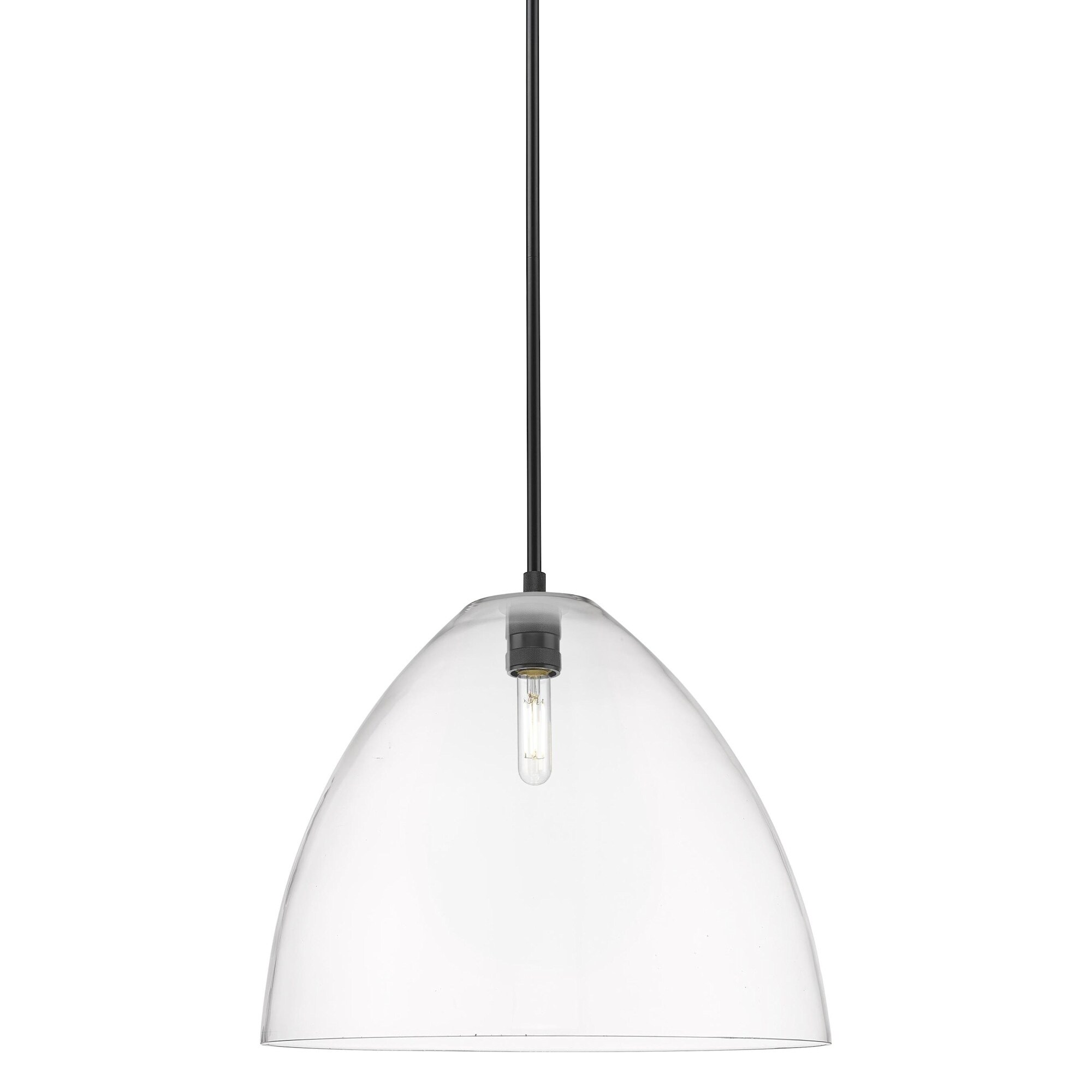 Innovations Lighting 434-1S-15-16 Crown Point Pendant Dome Crown Point