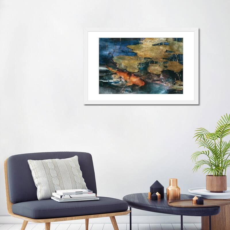 iCanvas "Koi" by Theo Beck