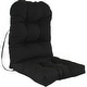 preview thumbnail 69 of 96, Outdoor Adirondack-style Patio Chair Cushion Black