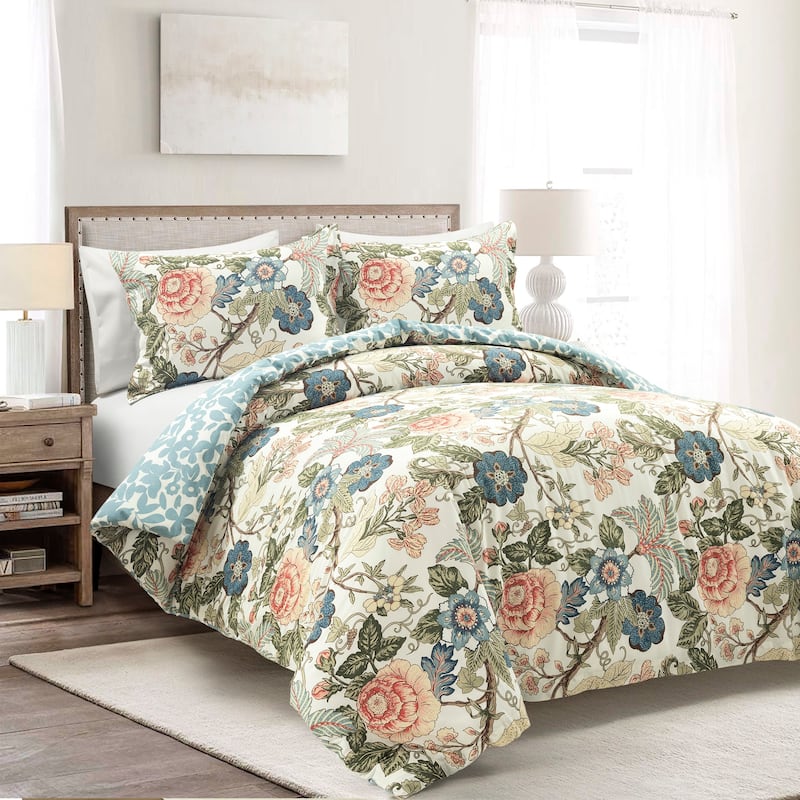 Lush Decor Sydney Duvet Cover