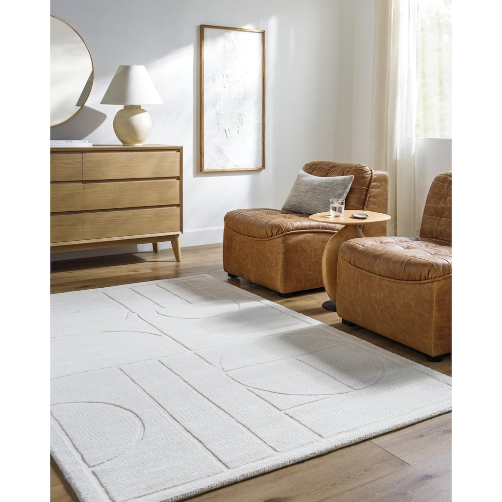 Livabliss Mystique Modern & Contemporary Geometric Area Rug