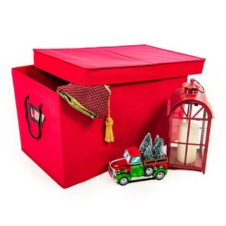 Multi Use Christmas Decoration Storage Box