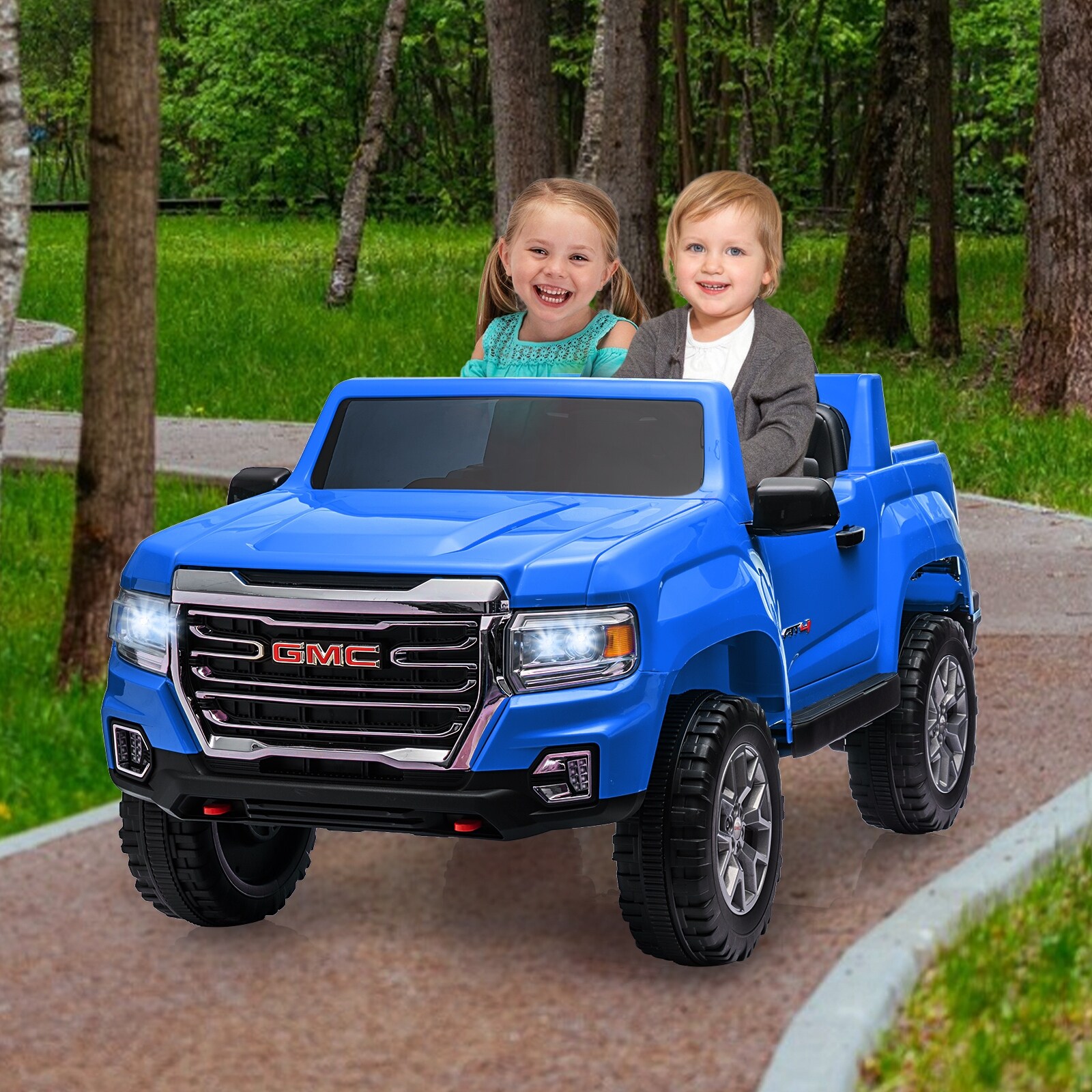 24V 2-Seater Ride On Truck Car, Licensed GMC Battery Powered