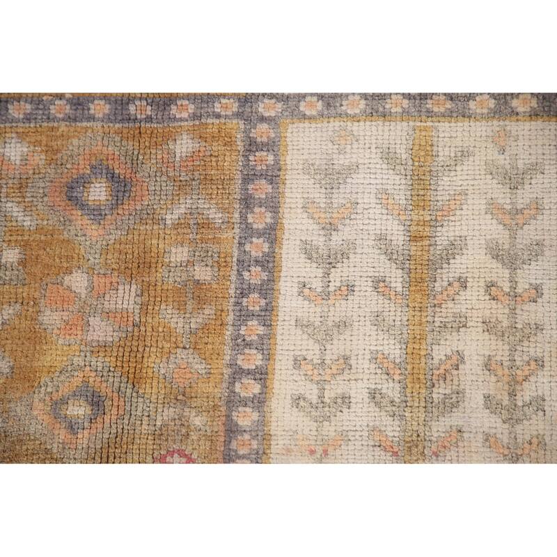Hand Knotted Oriental 100% Wool Carpet Traditional Garden Design Multi-Colored Bakhtiari Area Rug - 9' 6'' X 6' 5''