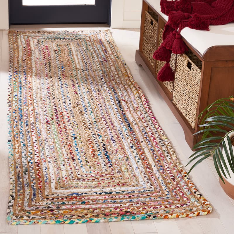 SAFAVIEH Handmade Cape Cod Marget Boho Coastal Jute Rug