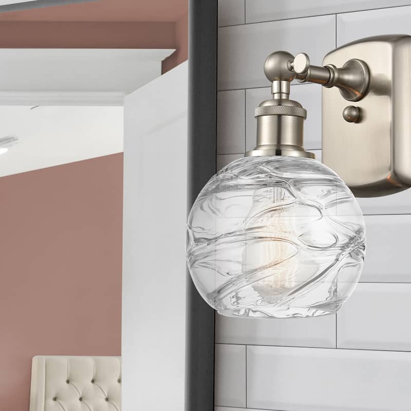 Innovations Lighting Athens Deco Swirl - 1 Light 6" Sconce