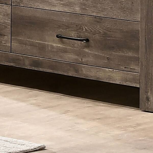 Furniture of America Ashland Rustic Natural Tone 6-drawer ...
