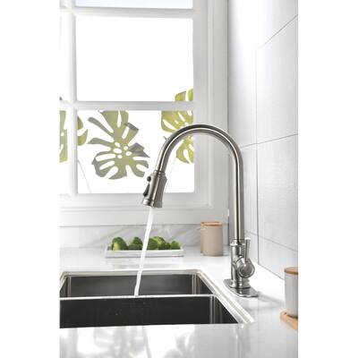 Touch Kitchen Faucet with Pull Down Sprayer
