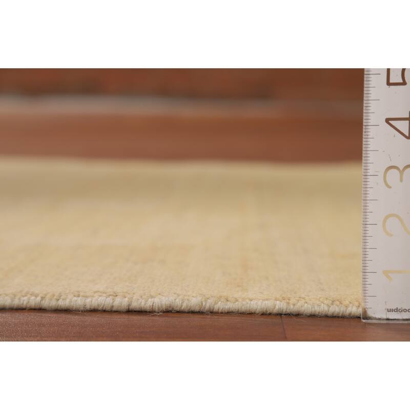 Gabbeh Oriental Foyer Rug Accent Hand-Knotted Wool Carpet - 3'4"x 5'0"