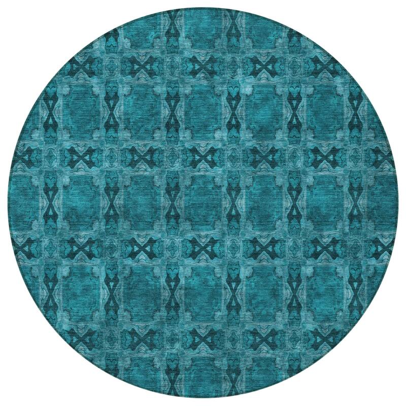 Rara Lush Floral Weather Resistant Versatile Elegance Outdoor Rug
