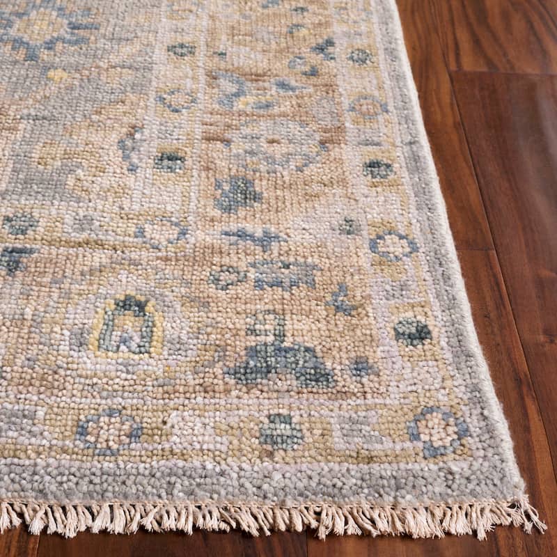 SAFAVIEH Hand-Knotted Samarkand Bukurije Traditional Wool Rug