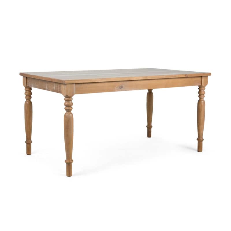 The Beach House Design SandRidge Dining Table - Sahara