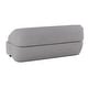 preview thumbnail 5 of 6, Divani Casa Lerner Modern Light Grey Fabric Sofa Bed