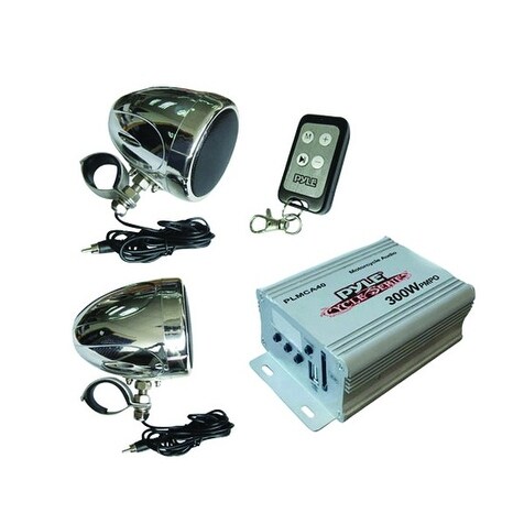 Pyle Motorcycle Amp with Dual Handle Speakers