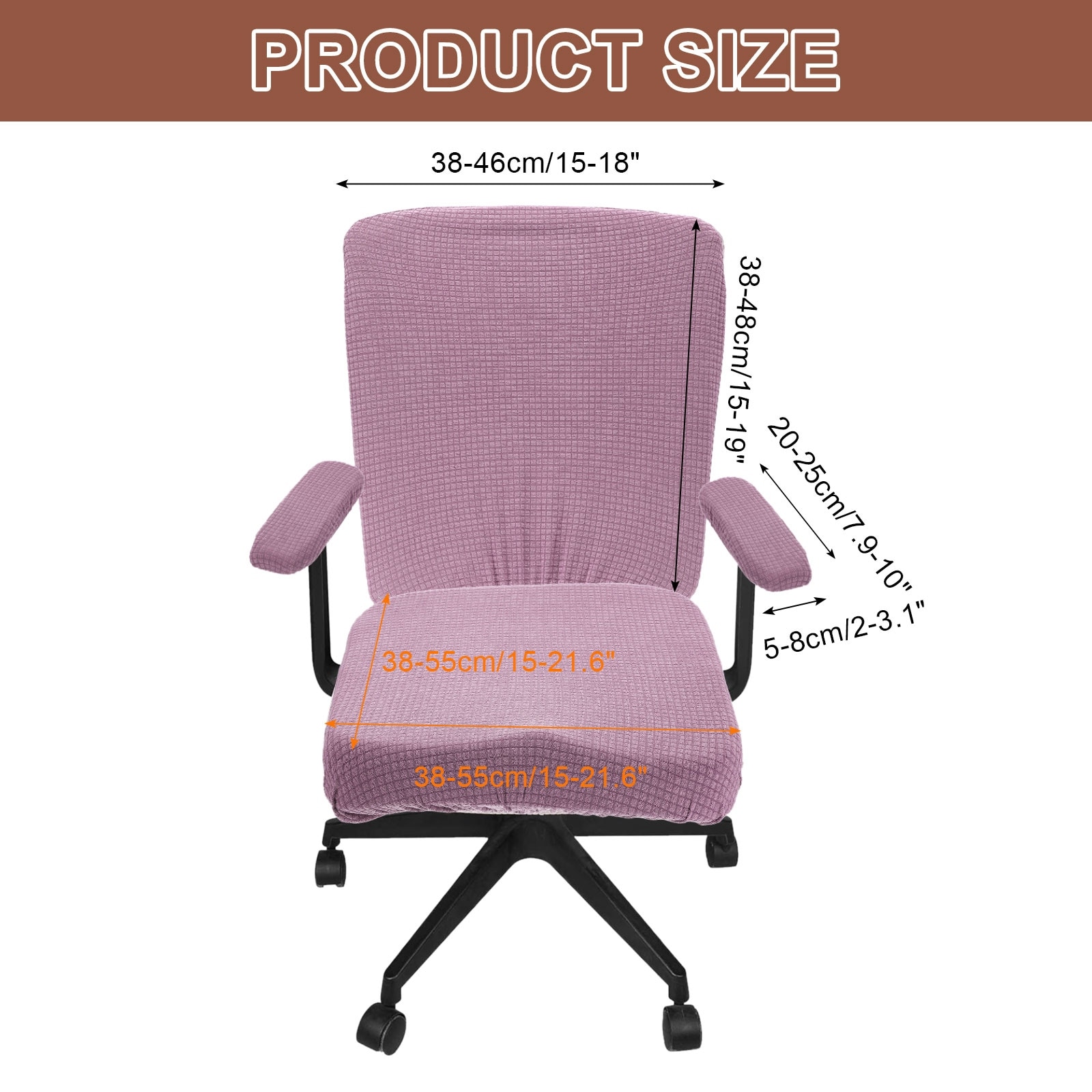 Office Chair Covers, Stretchable Computer Chair Slipcover