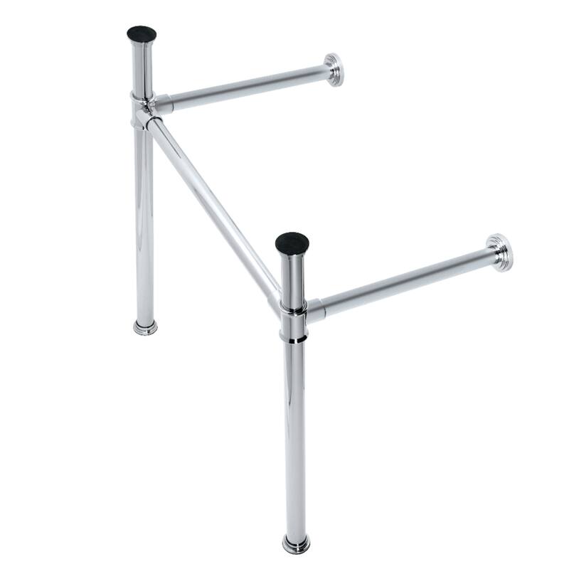 Kingston Brass Fauceture Stainless Steel Console Sink Legs - Polished Chrome