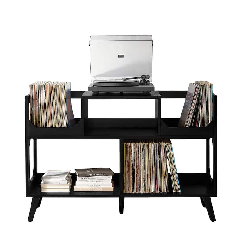 Crosley Asheville Large Record Storage Console