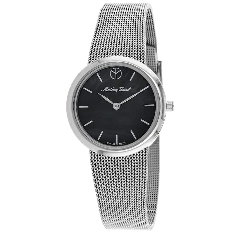 Mathey Tissot Women's Milly Black Dial Watch - D403AN - One Size