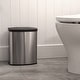 preview thumbnail 4 of 7, NINESTARS Motion Sensor Stainless Steel 2-in-1 Combo Bathroom/ Kitchen Trash Can Set CB-50-9/8-1